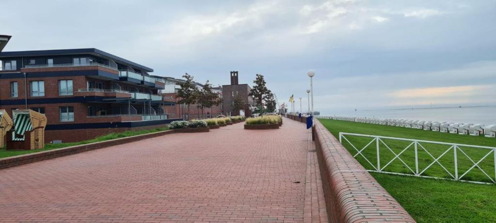 Studio Mit Meerblick Und Grosser Loggia - Direktzugang Zur Nordsee Wilhelmshaven Exterior photo